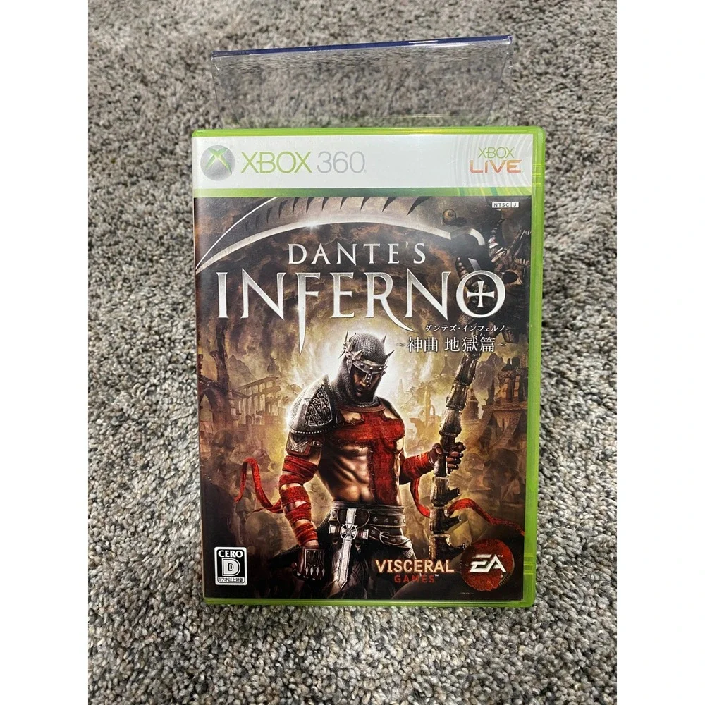 Dante's Inferno Xbox 360 NTSC-J Excellent Japanese Import CIB NTSC-J